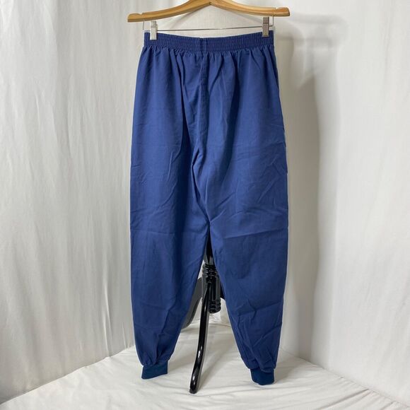 Womens Medium Scrub Pants Landau Blue Elastic Waist and Ankles - Picture 6 of 12